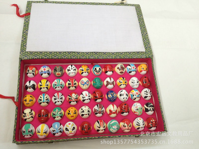 纯手工彩绘京剧脸谱泥塑摆件——传统艺术与现代工艺的完美结合