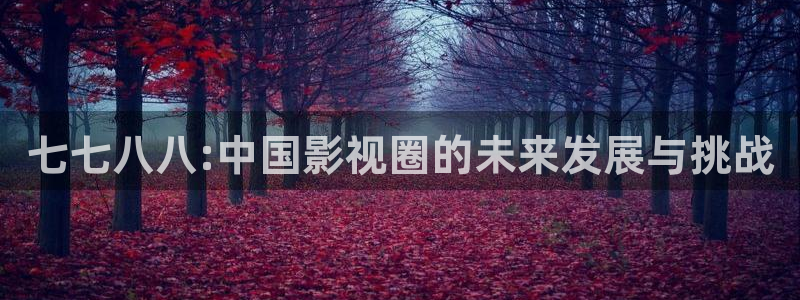 九七影院九七理论片：七七八八:中国影视圈的未来发展与挑战